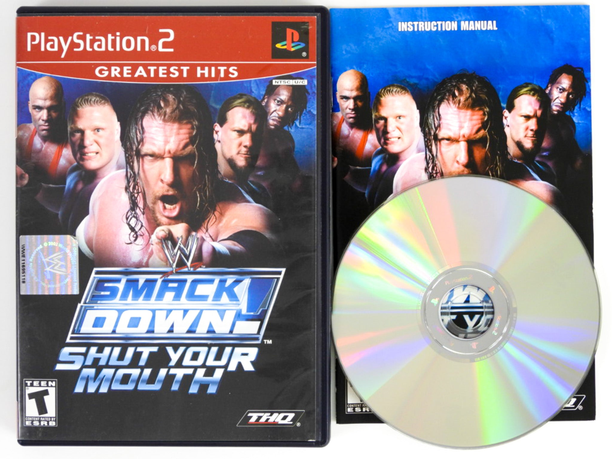 WWE Smackdown Shut Your Mouth [Greatest Hits] (Playstation 2 / PS2) –  RetroMTL