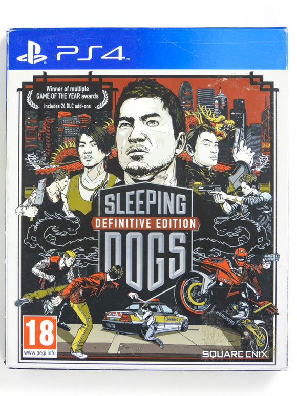 Sleeping Dogs [Definitive Edition] [Artbook Edition] [PAL] (Playstation 4 / PS4)