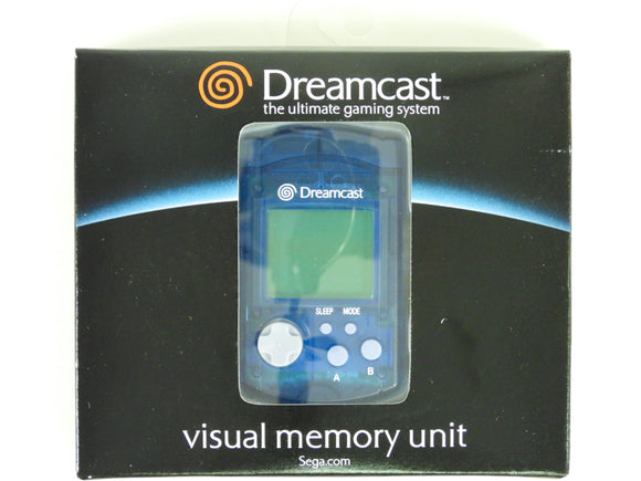 Blue Visual Memory Unit (VMU) (Sega Dreamcast)