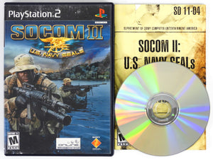 SOCOM II 2 US Navy Seals (Playstation 2 / PS2) - RetroMTL