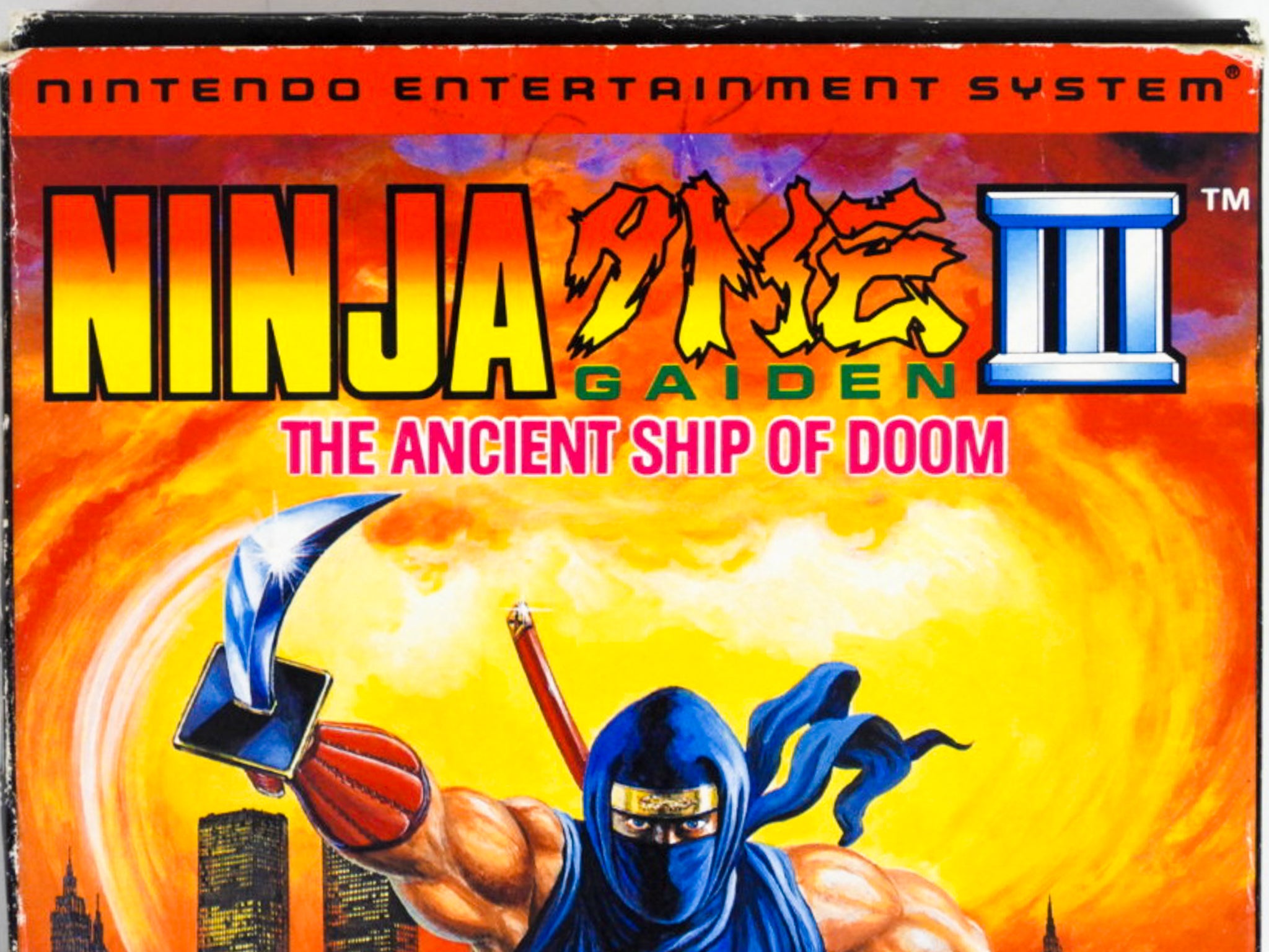 Ninja Gaiden III Ancient Ship of high quality Doom for Nintendo NES