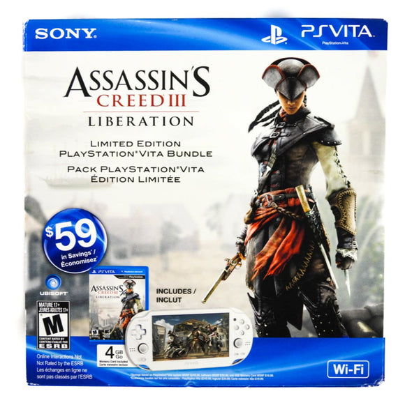 PlayStation Vita System [PCH-1000] [Assassin's Creed III Bundle] (Playstation Vita / PSVITA)