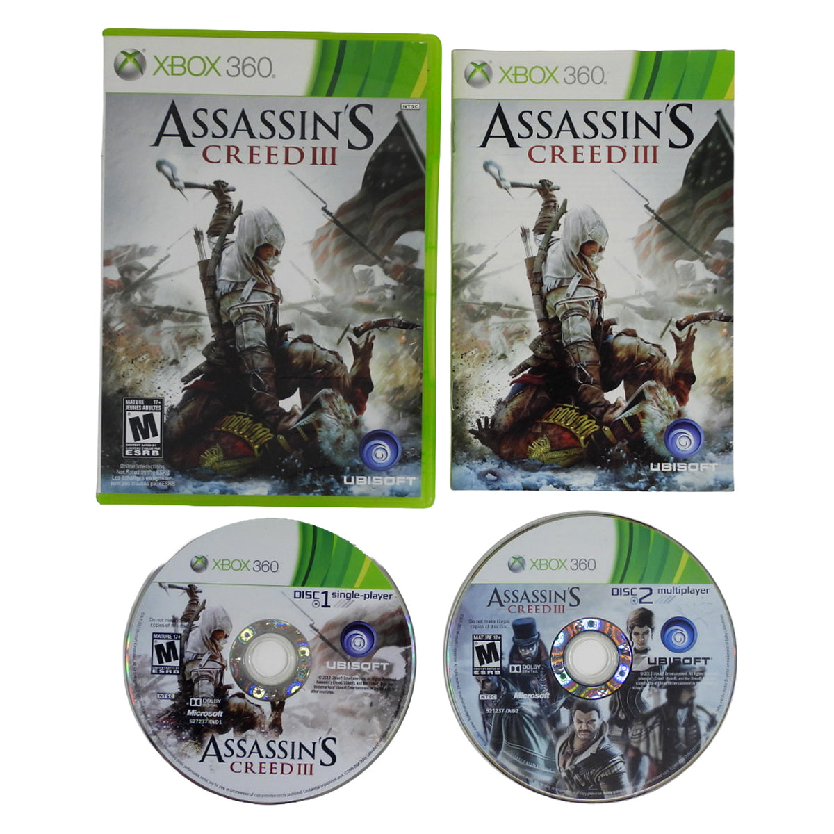 Assassin's Creed III 3 (Xbox 360)
