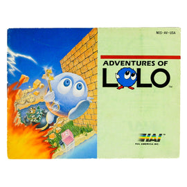 Adventures of Lolo [Manual] (Nintendo / NES)