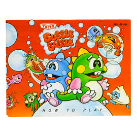 Bubble Bobble [Manual] (Nintendo / NES)