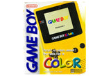 Nintendo Game Boy Color System Dandelion Yellow (GBC)