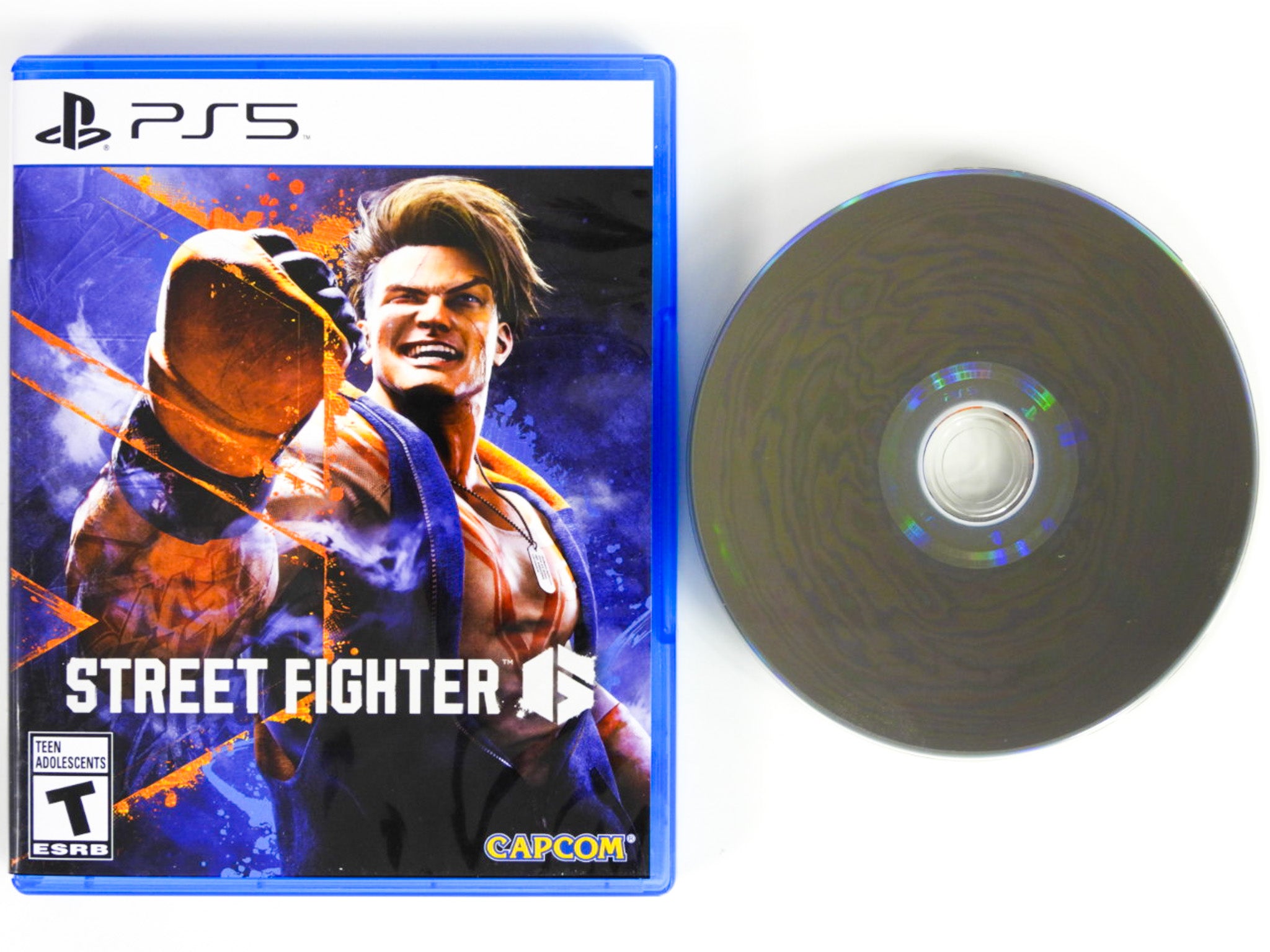 Street Fighter 6, PlayStation 5 Game Disc Only, No Case, PS5 Full Game