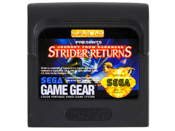 Strider Returns (Sega Game Gear)