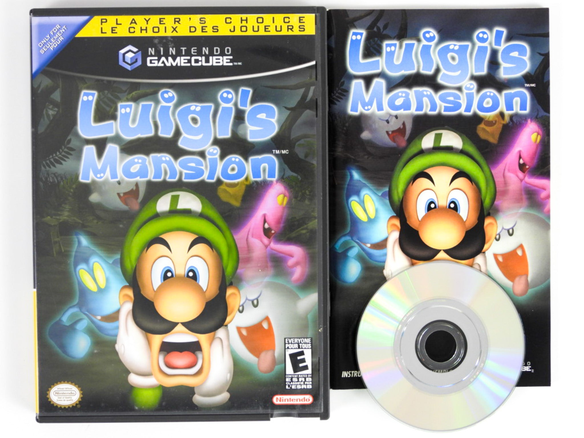 Luigi's Mansion Player's Choice deals for Nintendo GameCube