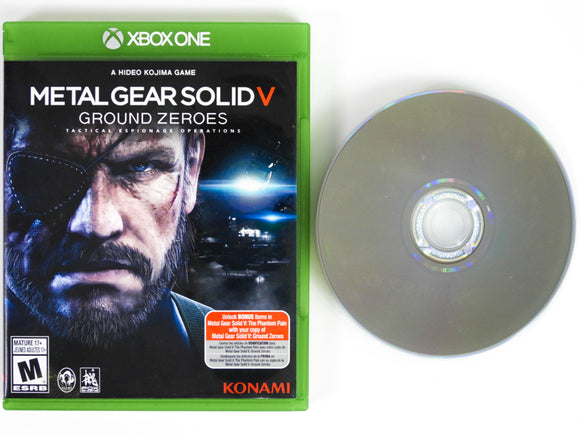 Metal Gear Solid V 5: Ground Zeroes (Xbox One)