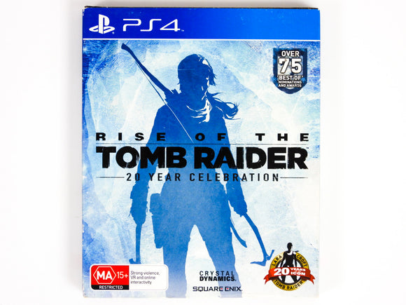 Rise Of The Tomb Raider [20 Year Celebration] [Artbook Edition] [Australian Version] (Playstation 4 / PS4)