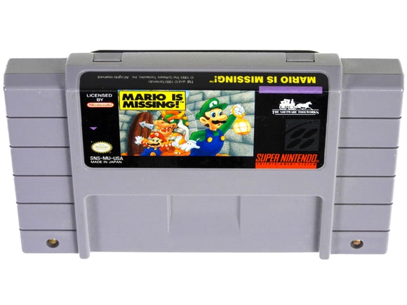 Mario Is Missing (Super Nintendo / SNES)
