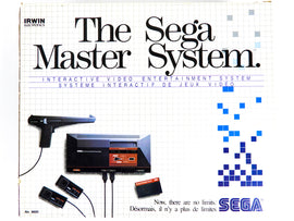Sega Master System Console [Hit Hang On & Safari Hunt]