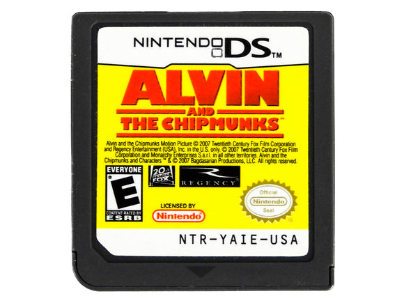 Alvin And The Chipmunks The Game (Nintendo DS)