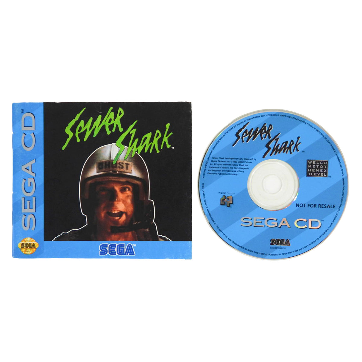 Sewer Shark [Not For Resale] (Sega CD)
