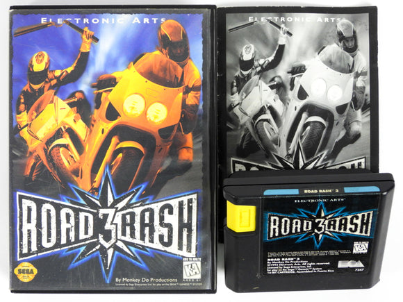 Road Rash III 3 (Sega Genesis)