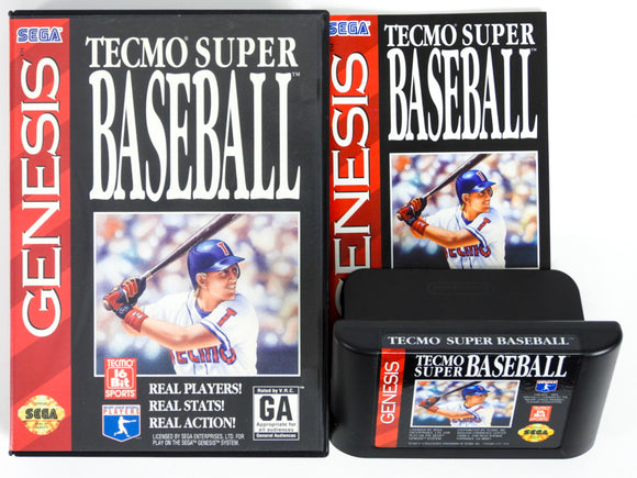 Tecmo Super Baseball (Sega Genesis)