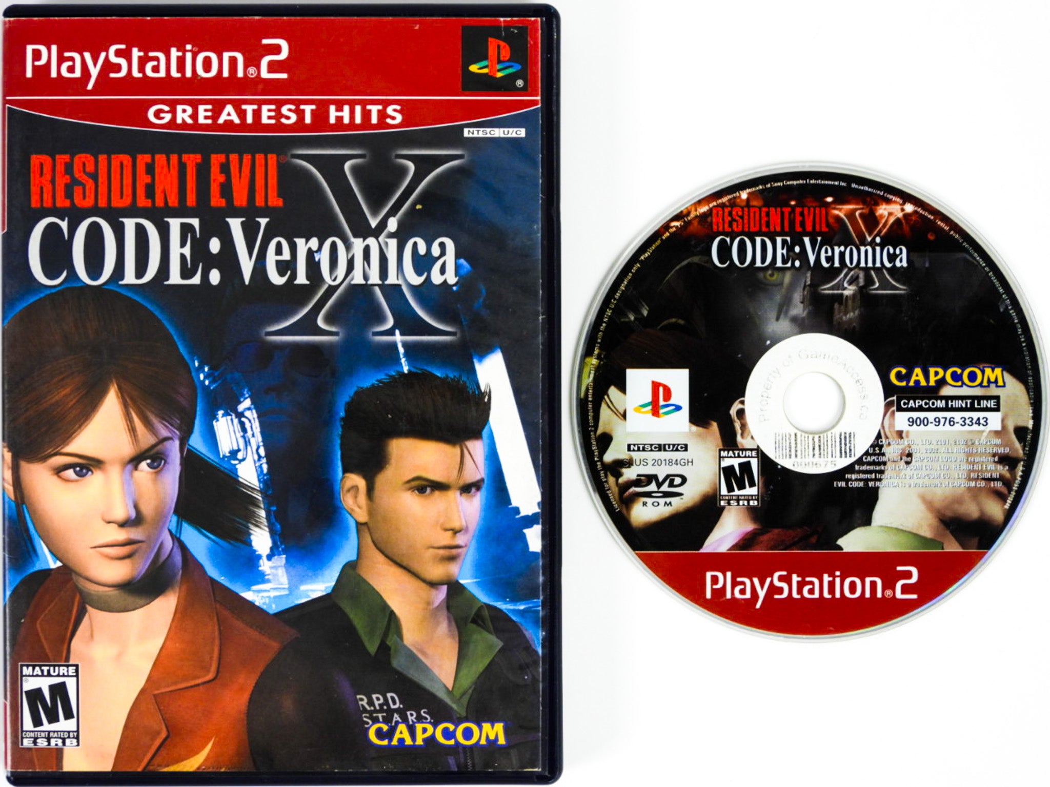 Resident Evil Code: Veronica X (PlayStation 2) PS2 NEW SEALED GREATEST HITS  13388260034