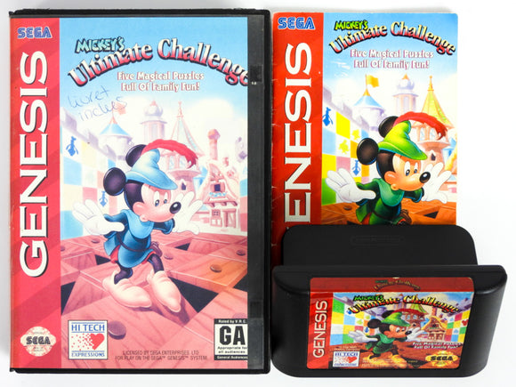 Mickey's Ultimate Challenge (Sega Genesis)