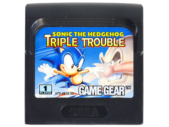 Sonic the Hedgehog: Triple Trouble [PAL] (Sega Game Gear)