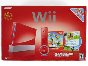 Nintendo Wii System [RVL-001] Red