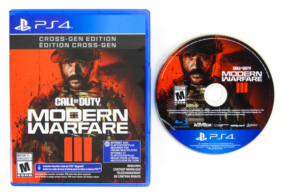 Call Of Duty: Modern Warfare III - Cross-Gen Bundle (Playstation 4 / PS4)