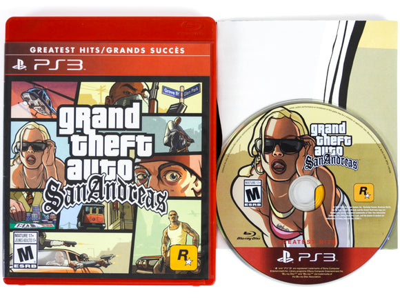 Grand Theft Auto San Andreas [Greatest Hits] (Playstation 3 / PS3)