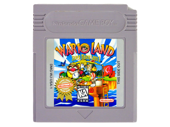 Wario Land Super Mario Land 3 [Player's Choice] (Game Boy)