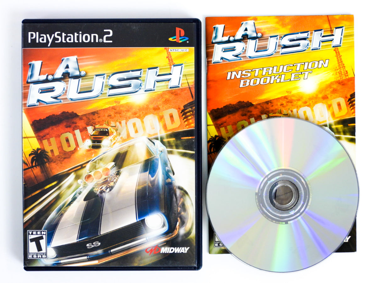 L.A. Rush / LA Rush - Promo Press - Sony PlayStation PS2 L.A. Rush / LA Rush - Promo Press - Sony PlayStation PS2