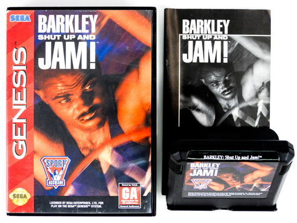 Barkley Shut Up And Jam (Sega Genesis)