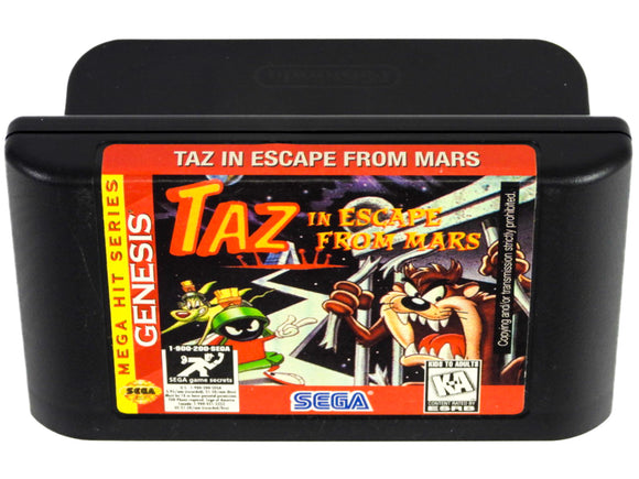 Taz In Escape From Mars [Mega Hit Series] (Sega Genesis)