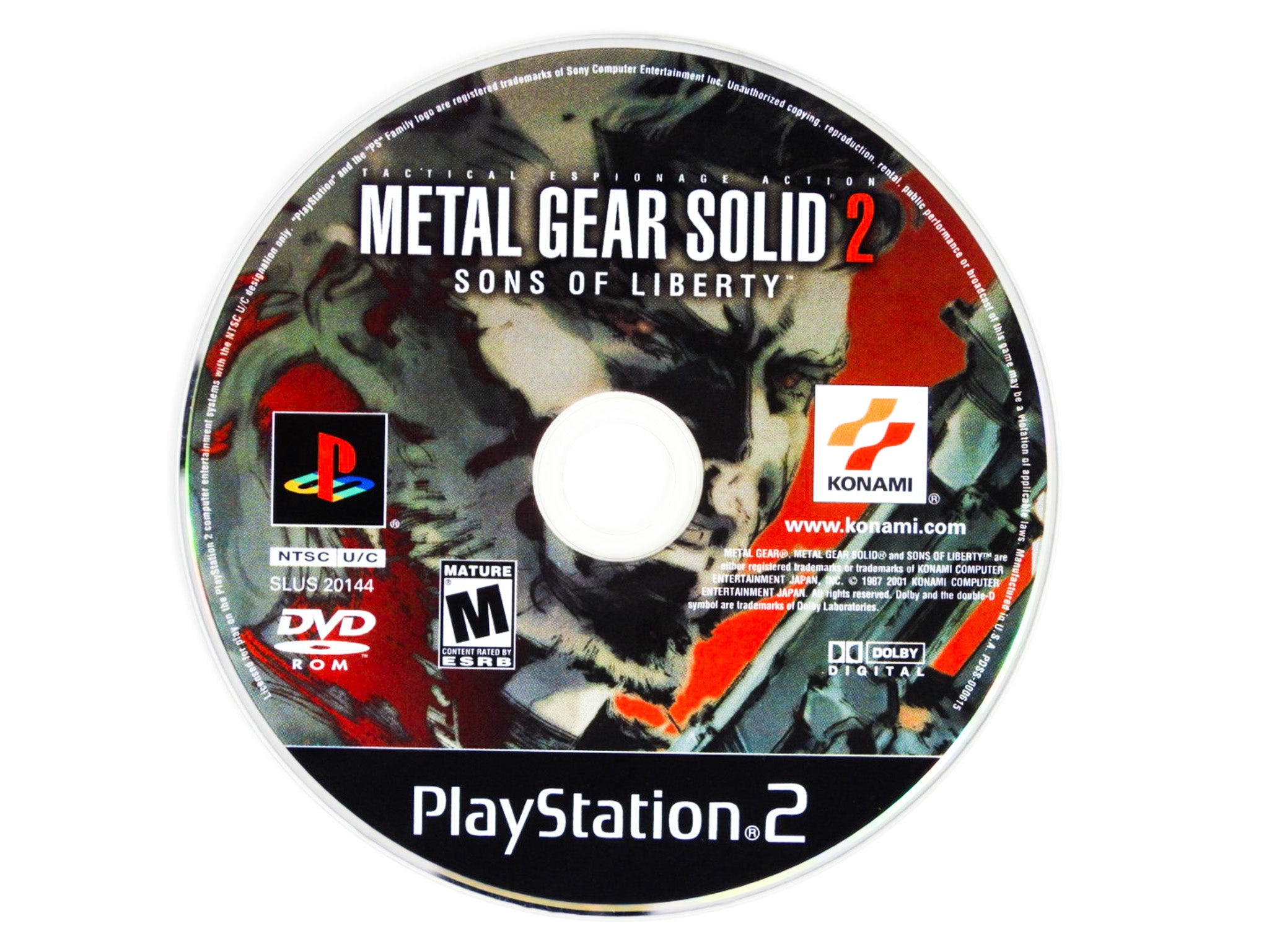 metal gear solid 2 psx Metal Gear Solid 2 (PlayStation 2 / PS2) – Retro MTL