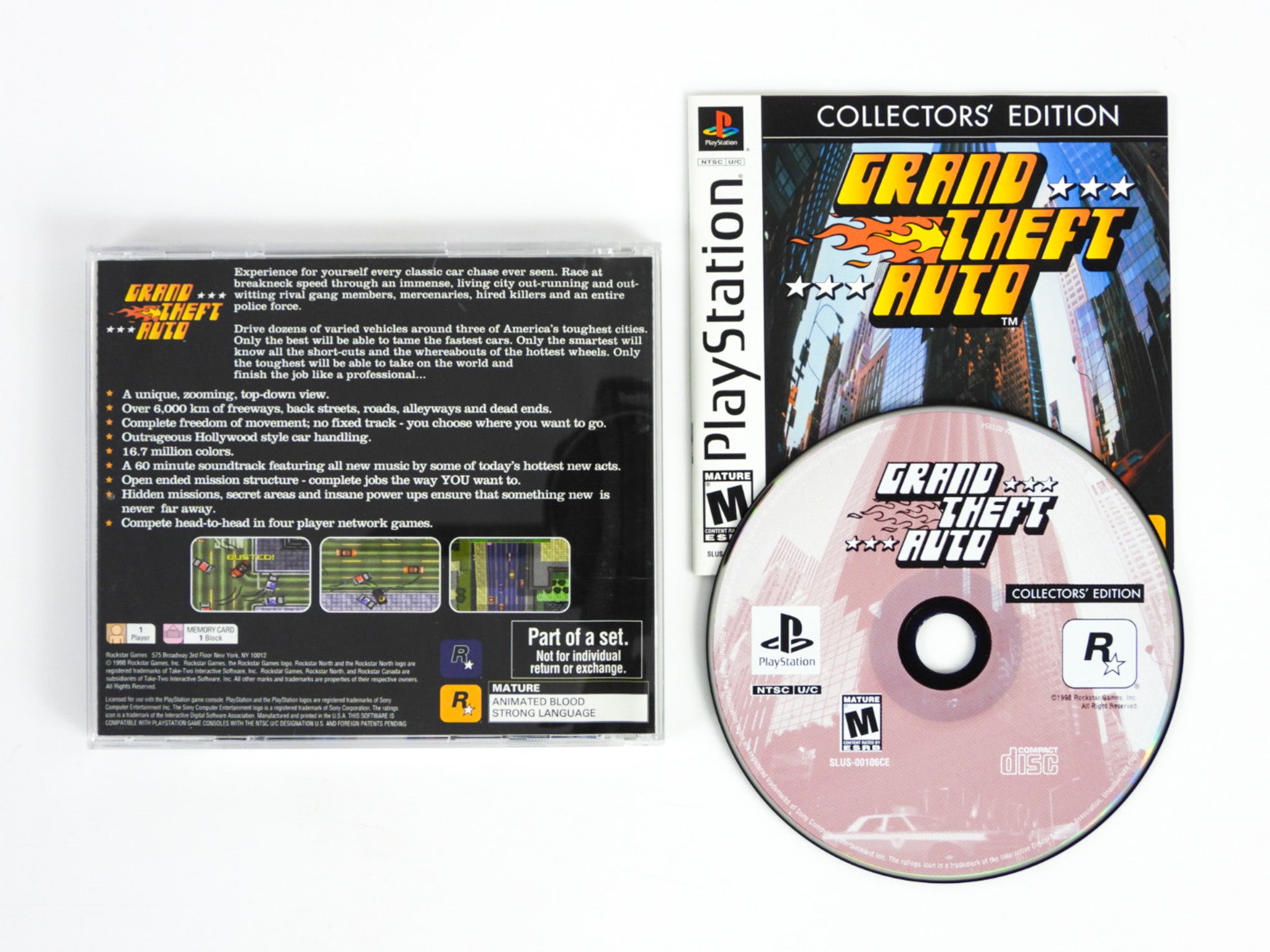 GTA collectors high quality edition PS1