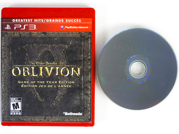 Elder Scrolls IV 4 Oblivion [Greatest Hits] [Game Of The Year] (Playstation 3 / PS3)
