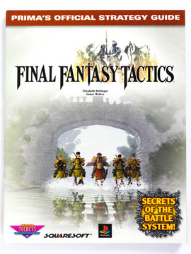 Final Fantasy Tactics [Prima Games] (Game Guide)