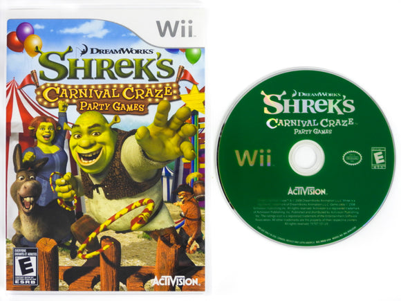 Shrek's Carnival Craze (Nintendo Wii)