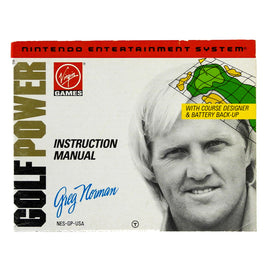 Greg Norman's Golf Power [Manual] (Nintendo / NES)