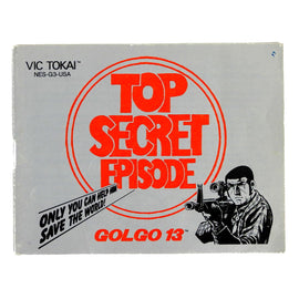 Golgo 13: Top Secret Episode [Manual] (Nintendo / NES)