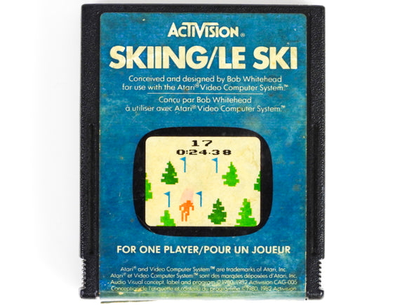 Skiing [Picture Label] [CAN Version] (Atari 2600)