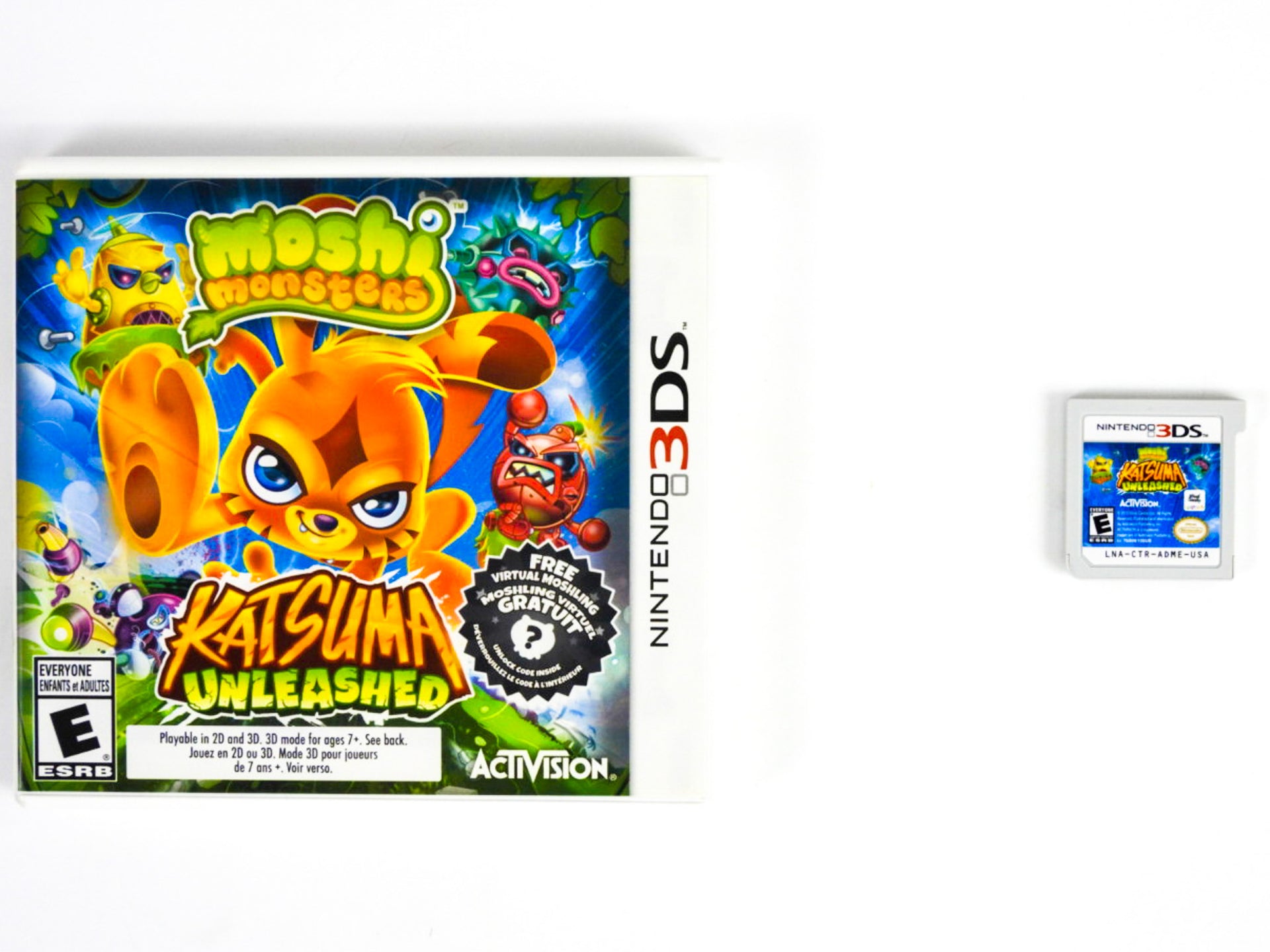 Moshi Monsters: Katsuma Unleashed (Nintendo 3DS) – Retro MTL