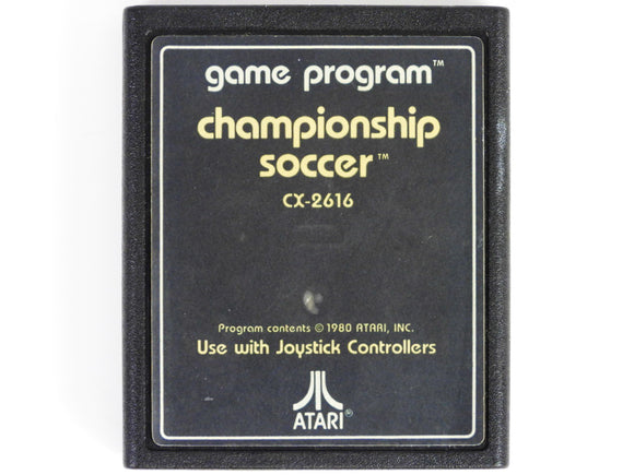 Championship Soccer [Text Label] (Atari 2600)