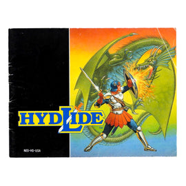 Hydlide [Manual] (Nintendo / NES)