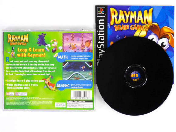 Rayman Brain Games (Playstation / PS1)