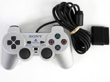 Silver DualShock 2 Controller (Playstation 2 / PS2)