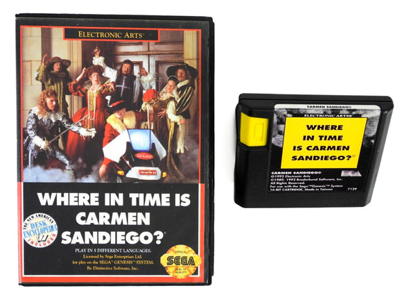 Where In Time Is Carmen Sandiego (Sega Genesis)