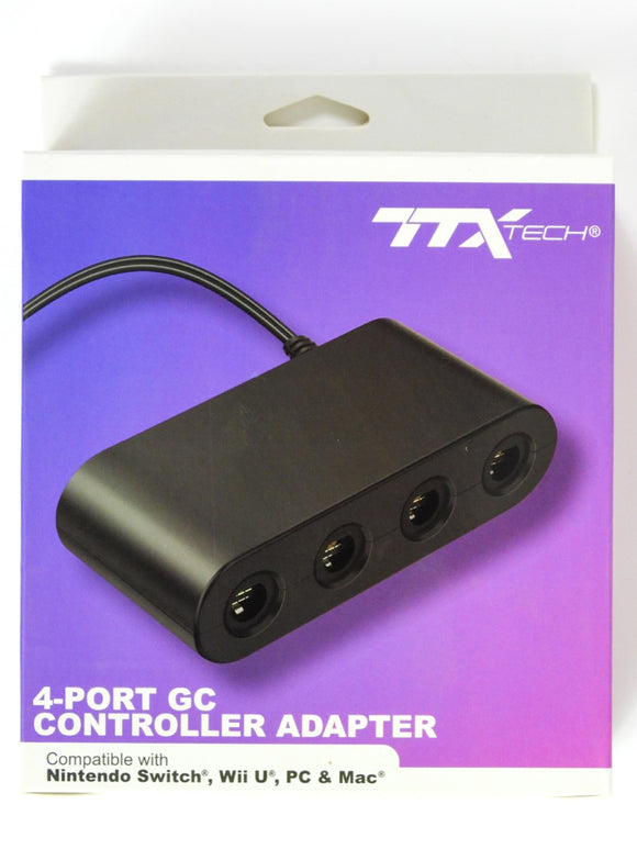 4-Port GC Controller Adapter [TTX] (Wii U / Switch / PC / Mac)