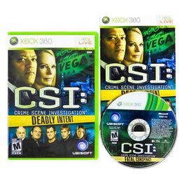 CSI: Crime Scene Investigation: Deadly Intent (Xbox 360)