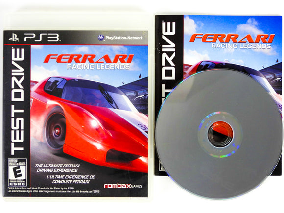 Test Drive: Ferrari Racing Legends (Playstation 3 / PS3)