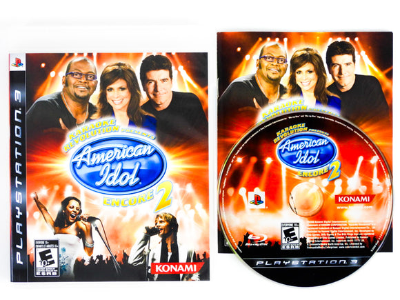 Karaoke Revolution American Idol Encore 2 (Playstation 3 / PS3)