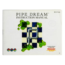 Pipe Dream [Manual] (Nintendo / NES)